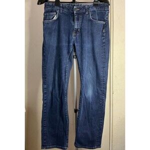 Patagonia Jeans Men's Straight Fit/Straight Leg 33x30 Blue Medium Wash Denim